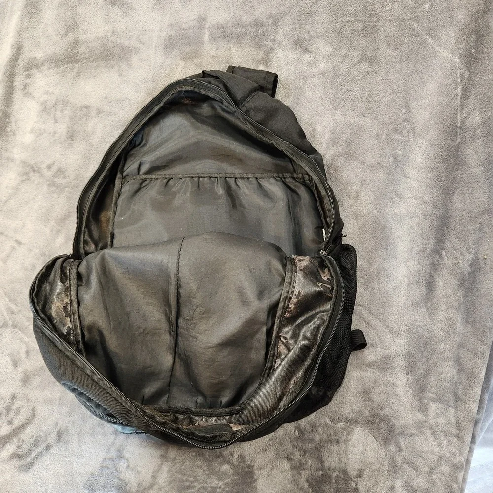 Under Armour Storm 1 Backpack Black Water Resistant School Bag Laptop